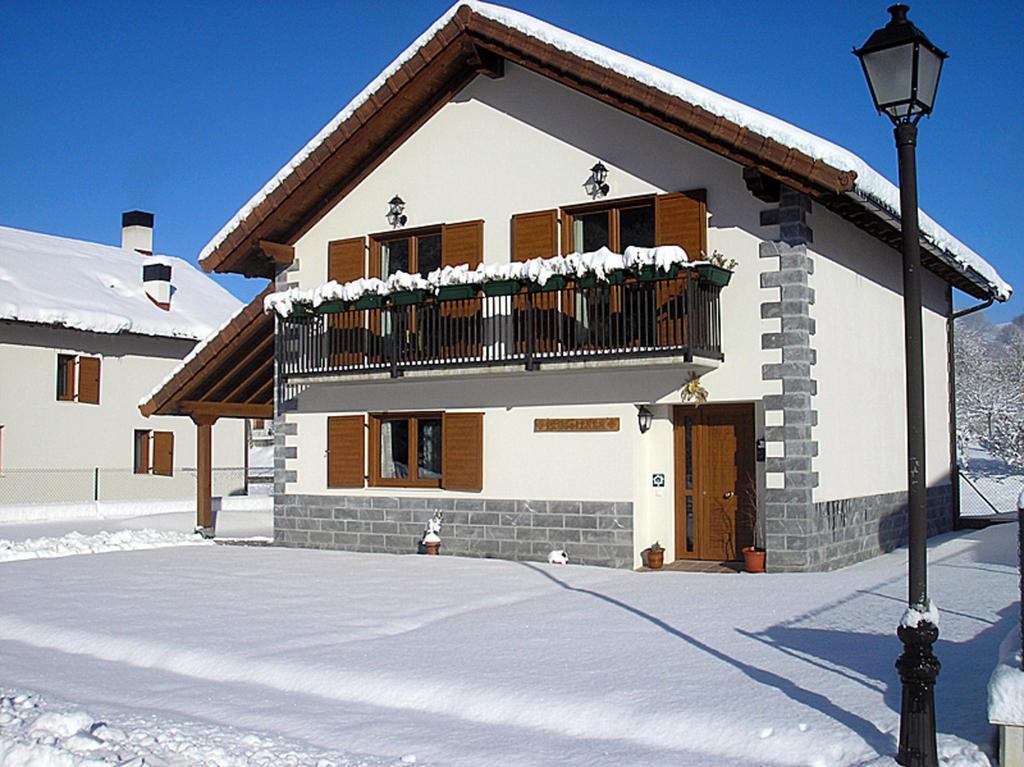 Casa Rural Irugoienea Espinal-Auzperri Bagian luar foto